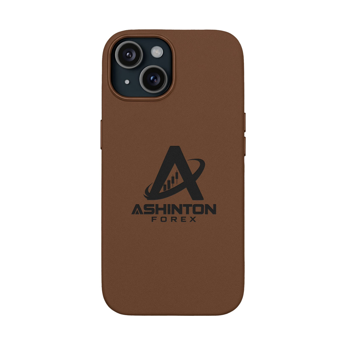 Ashinton Monogram Leather Phone Case