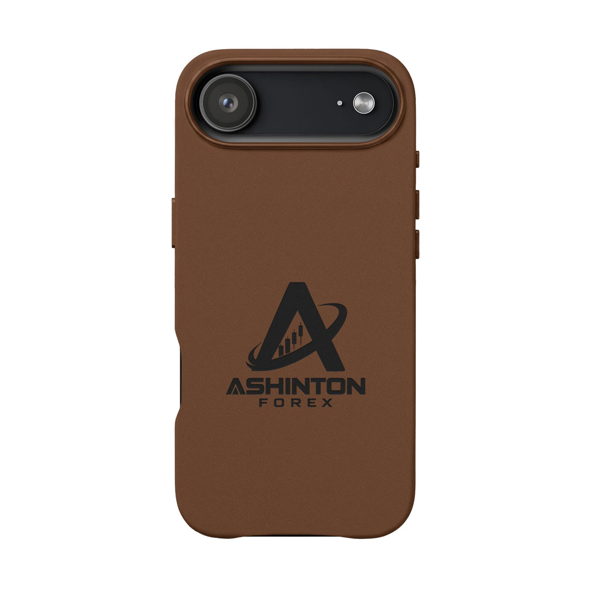 Ashinton Monogram Leather Phone Case