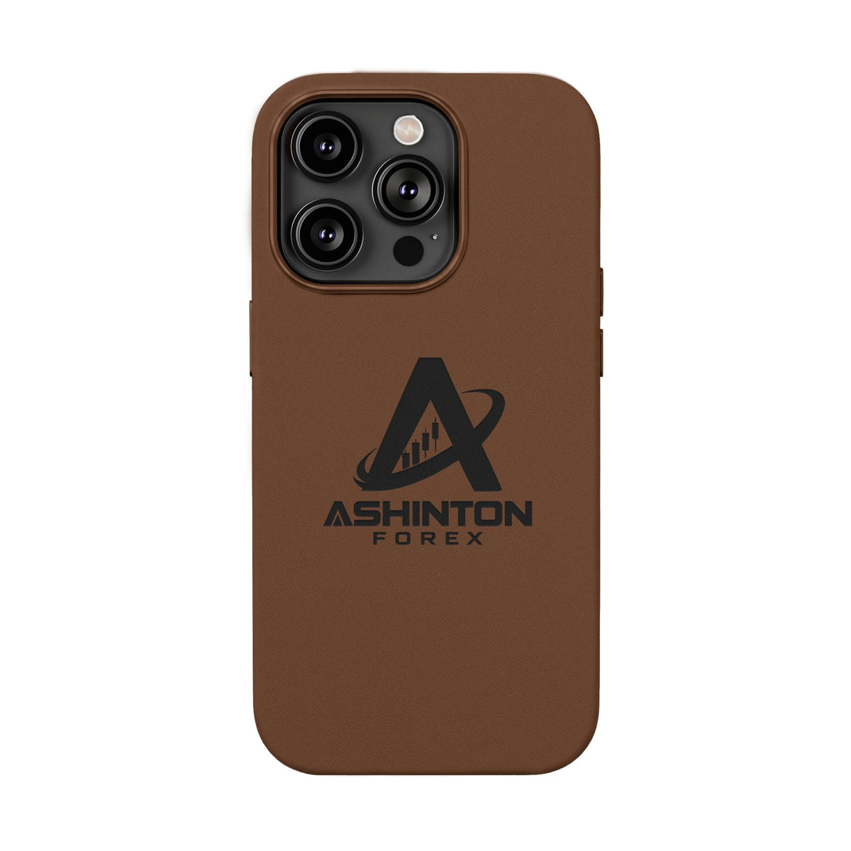Ashinton Monogram Leather Phone Case