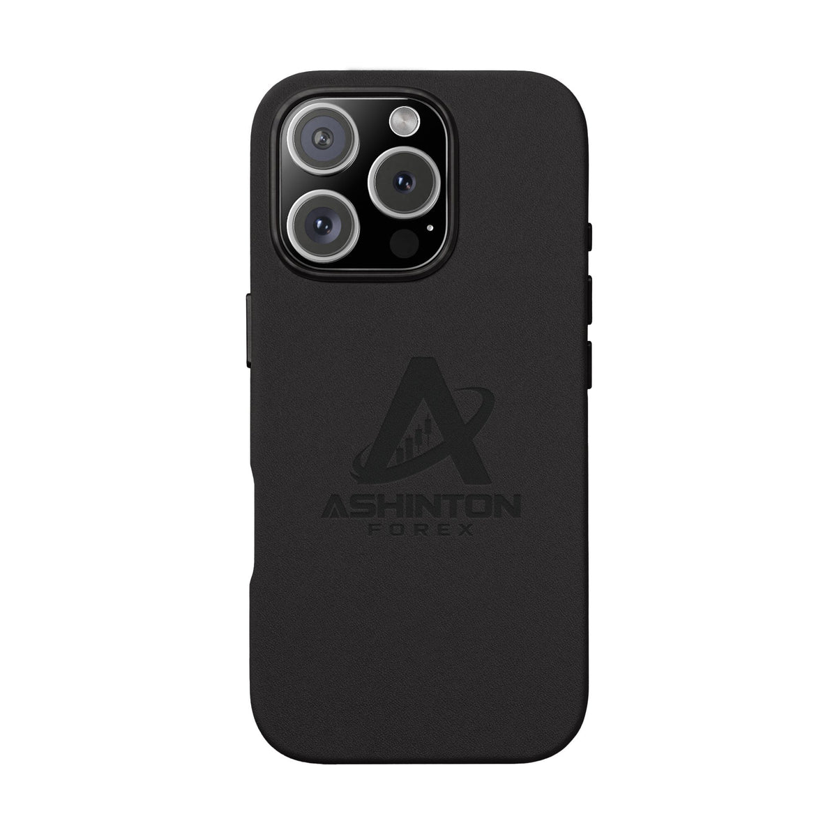 Ashinton Monogram Leather Phone Case