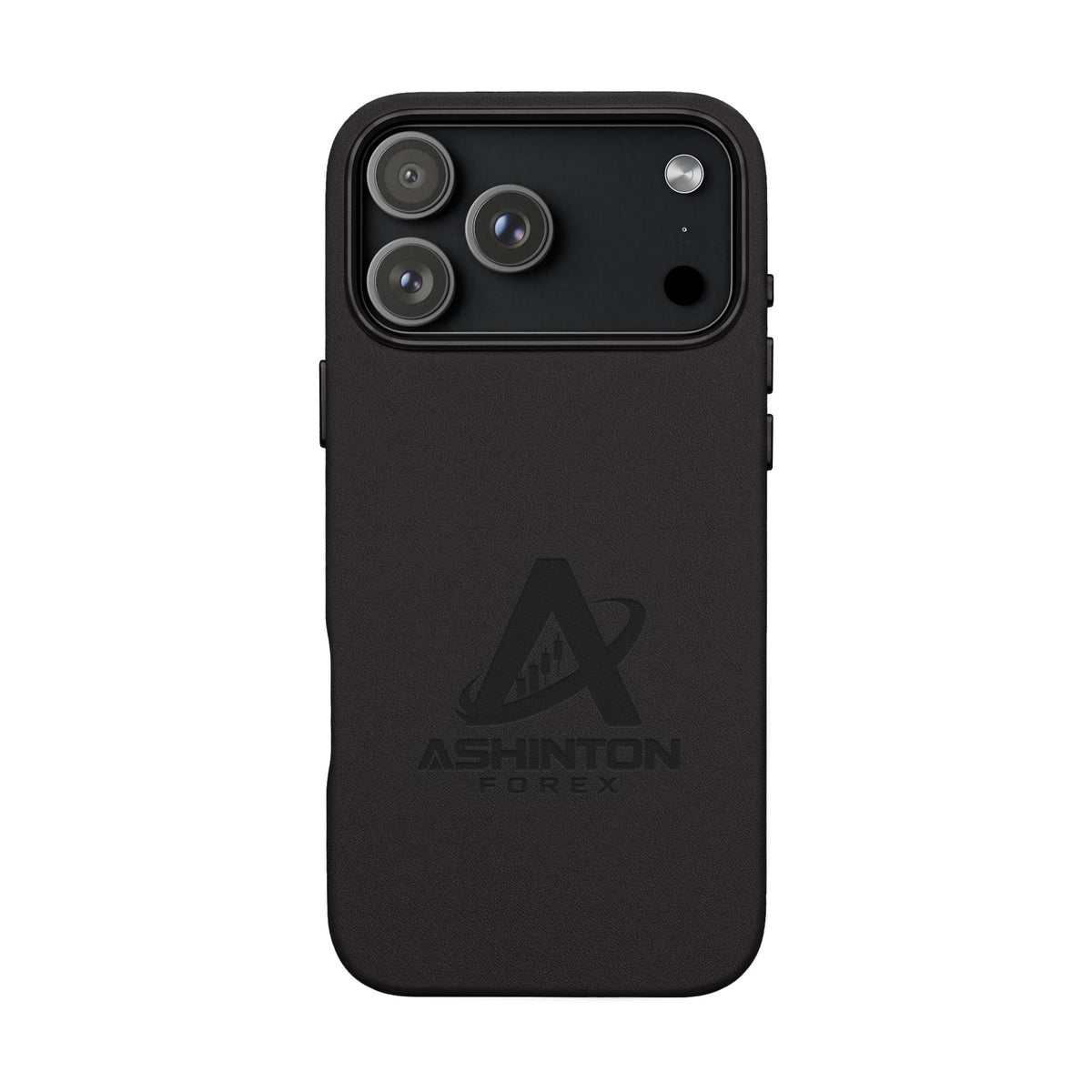 Ashinton Monogram Leather Phone Case