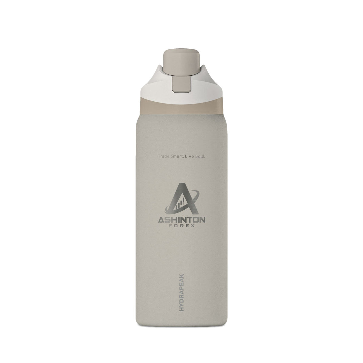 Ashinton Oasis Insulated Water Bottle – Leakproof Sports Bottle with Flip Straw