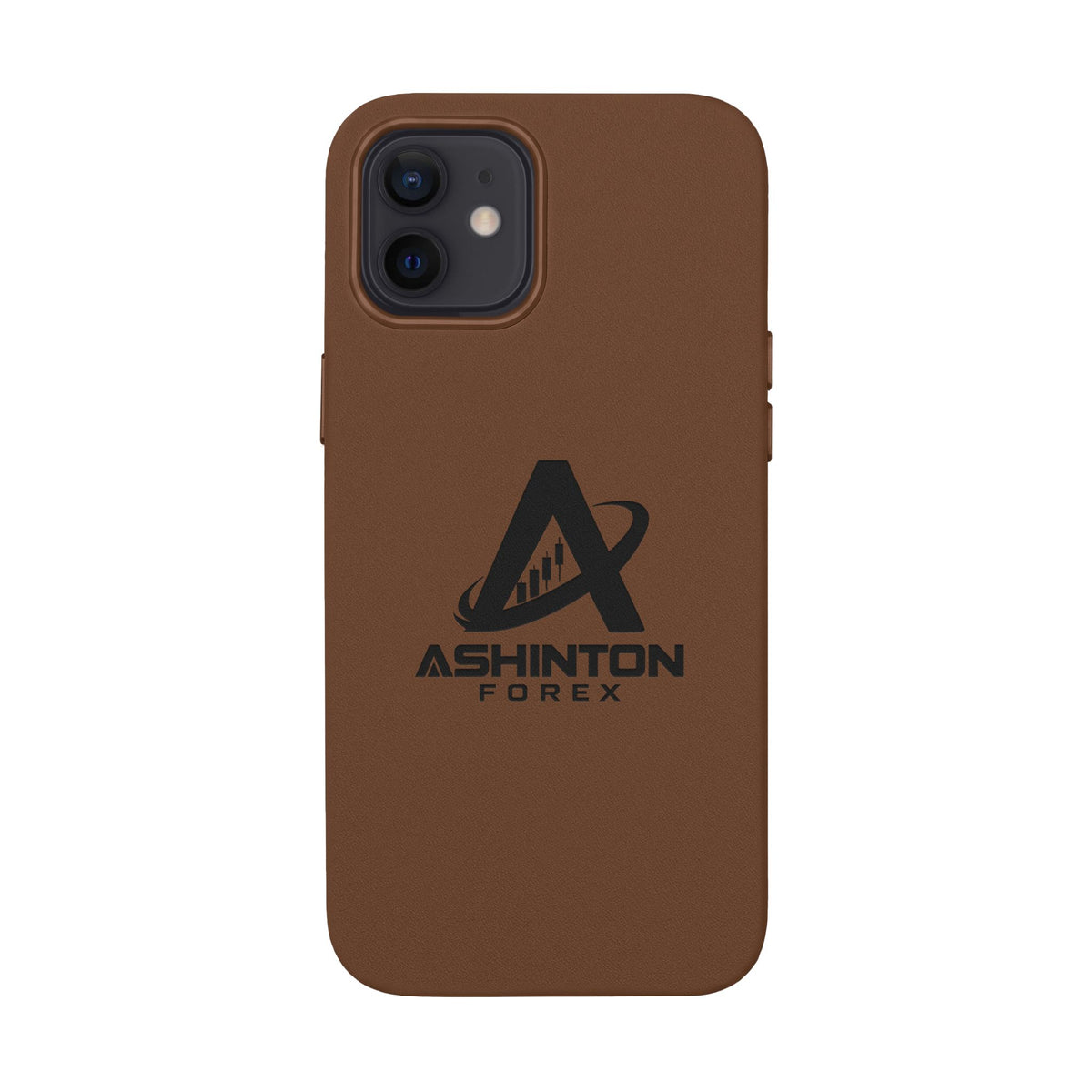 Ashinton Monogram Leather Phone Case