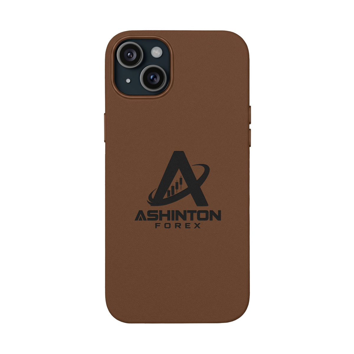 Ashinton Monogram Leather Phone Case