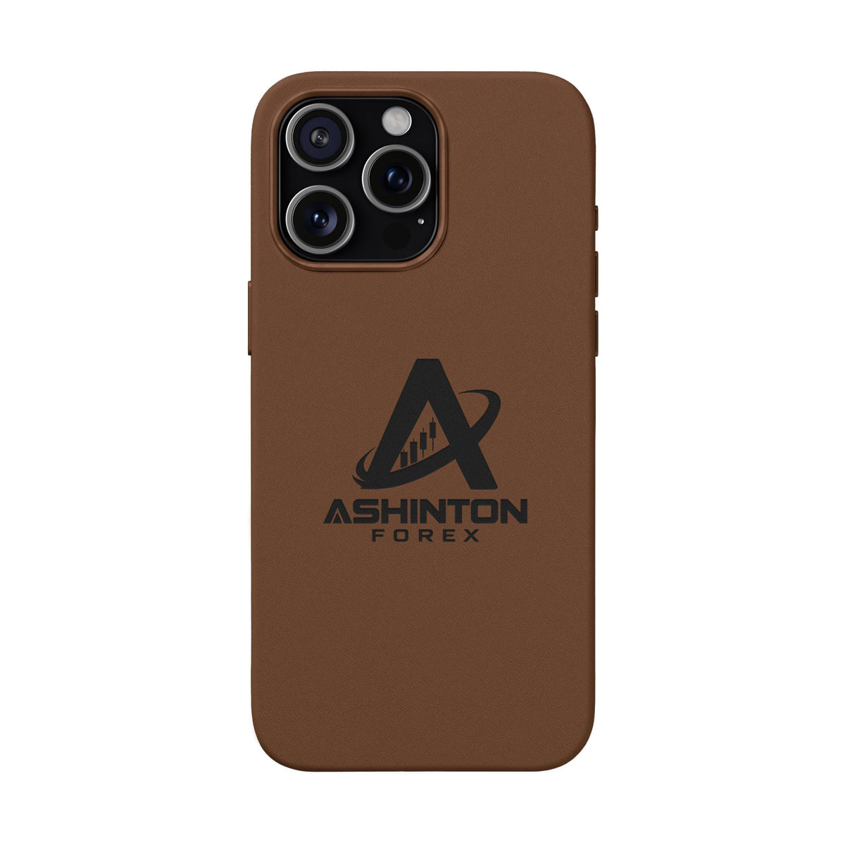 Ashinton Monogram Leather Phone Case
