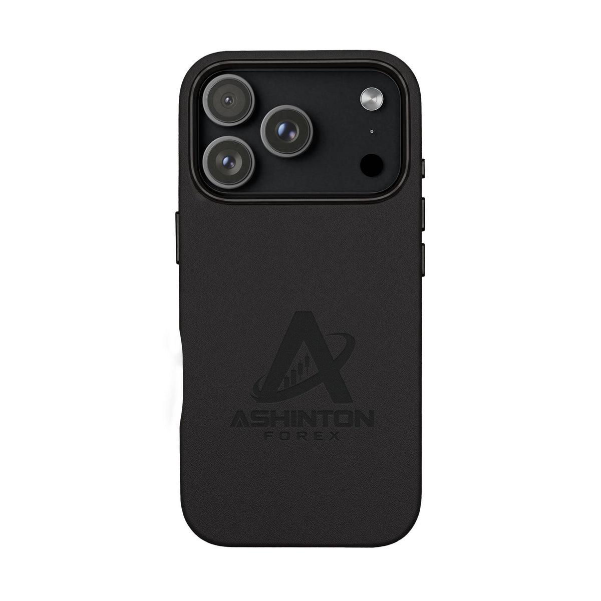 Ashinton Monogram Leather Phone Case