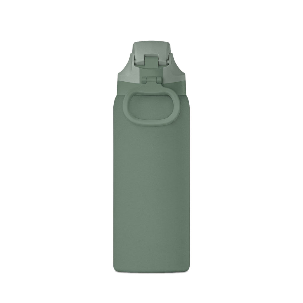 Ashinton Oasis Insulated Water Bottle – Leakproof Sports Bottle with Flip Straw