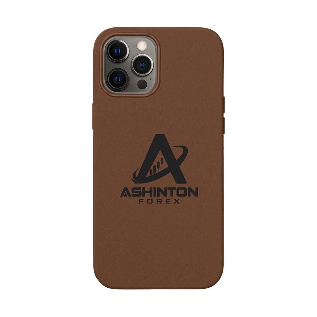 Ashinton Monogram Leather Phone Case