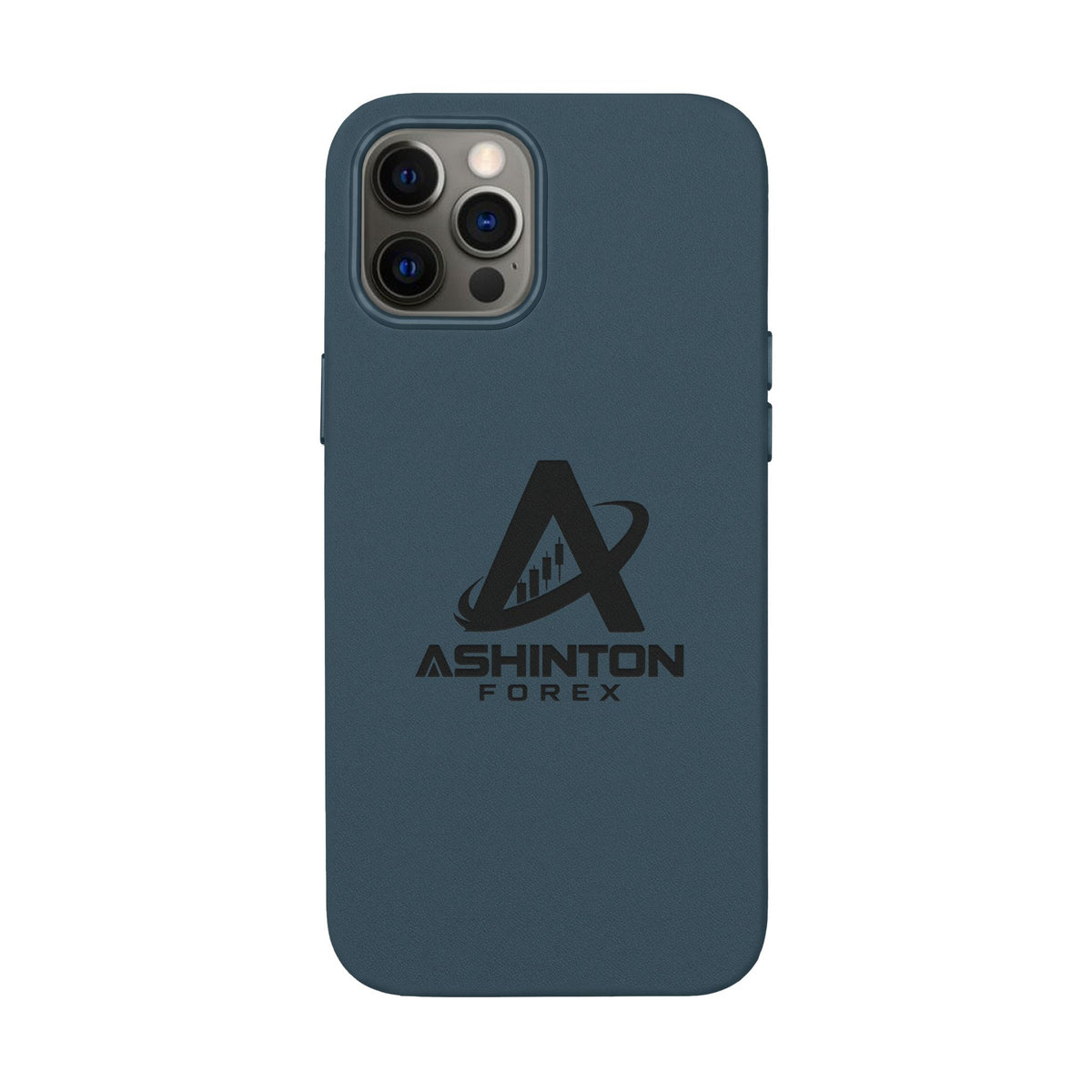 Ashinton Monogram Leather Phone Case