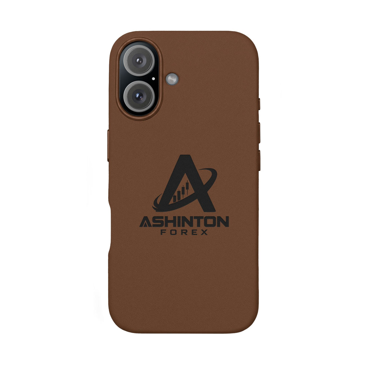 Ashinton Monogram Leather Phone Case