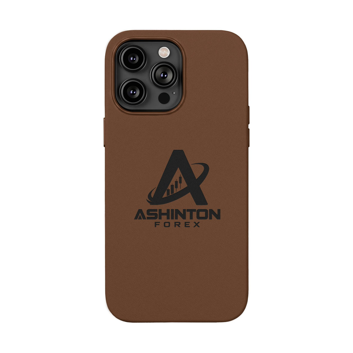 Ashinton Monogram Leather Phone Case