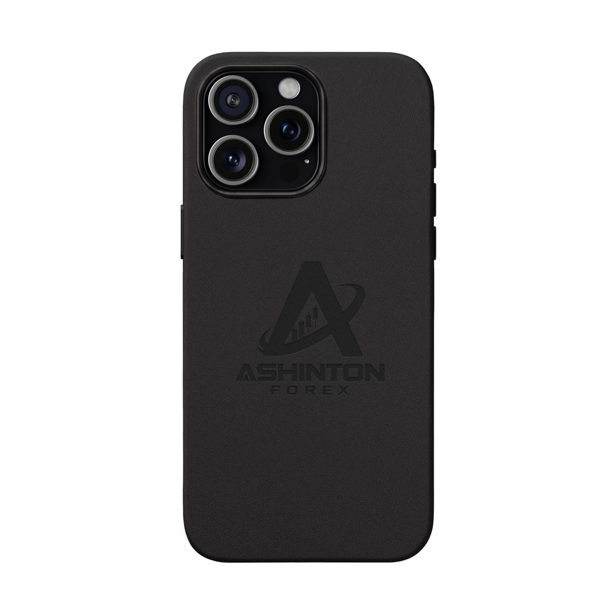 Ashinton Monogram Leather Phone Case
