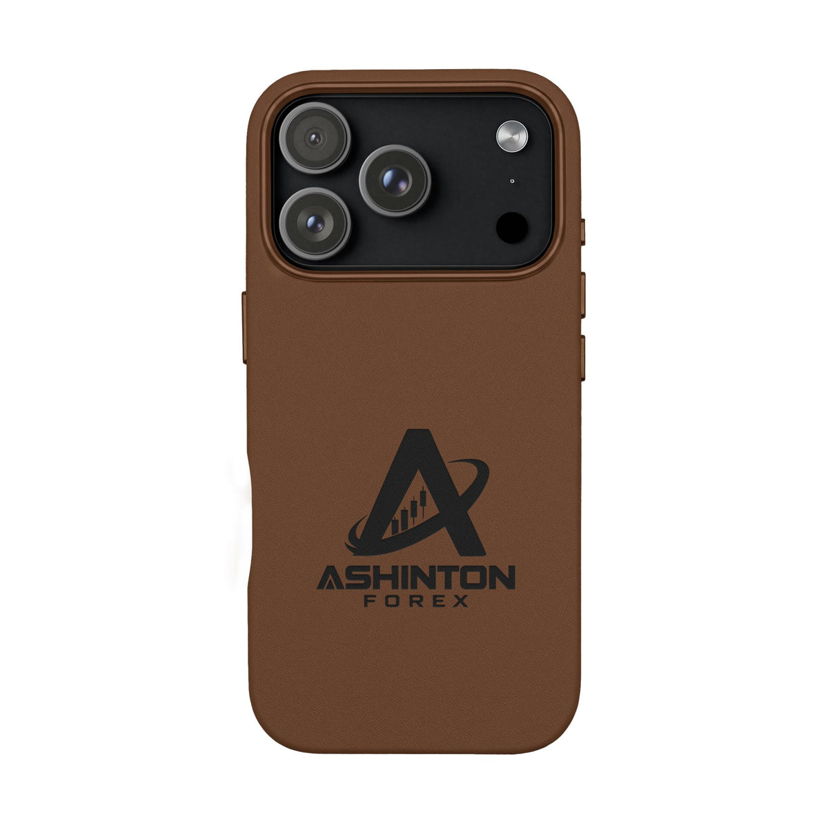 Ashinton Monogram Leather Phone Case