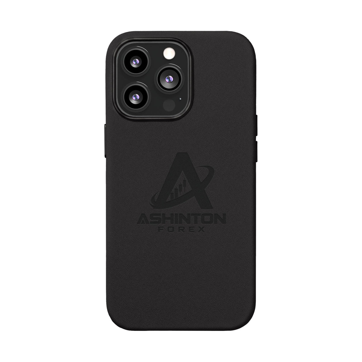 Ashinton Monogram Leather Phone Case
