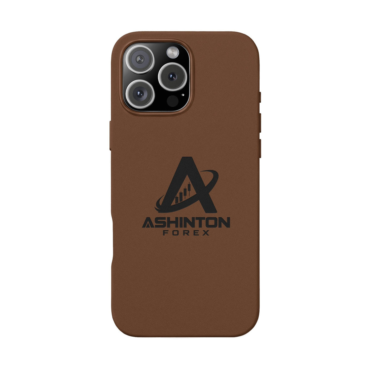 Ashinton Monogram Leather Phone Case