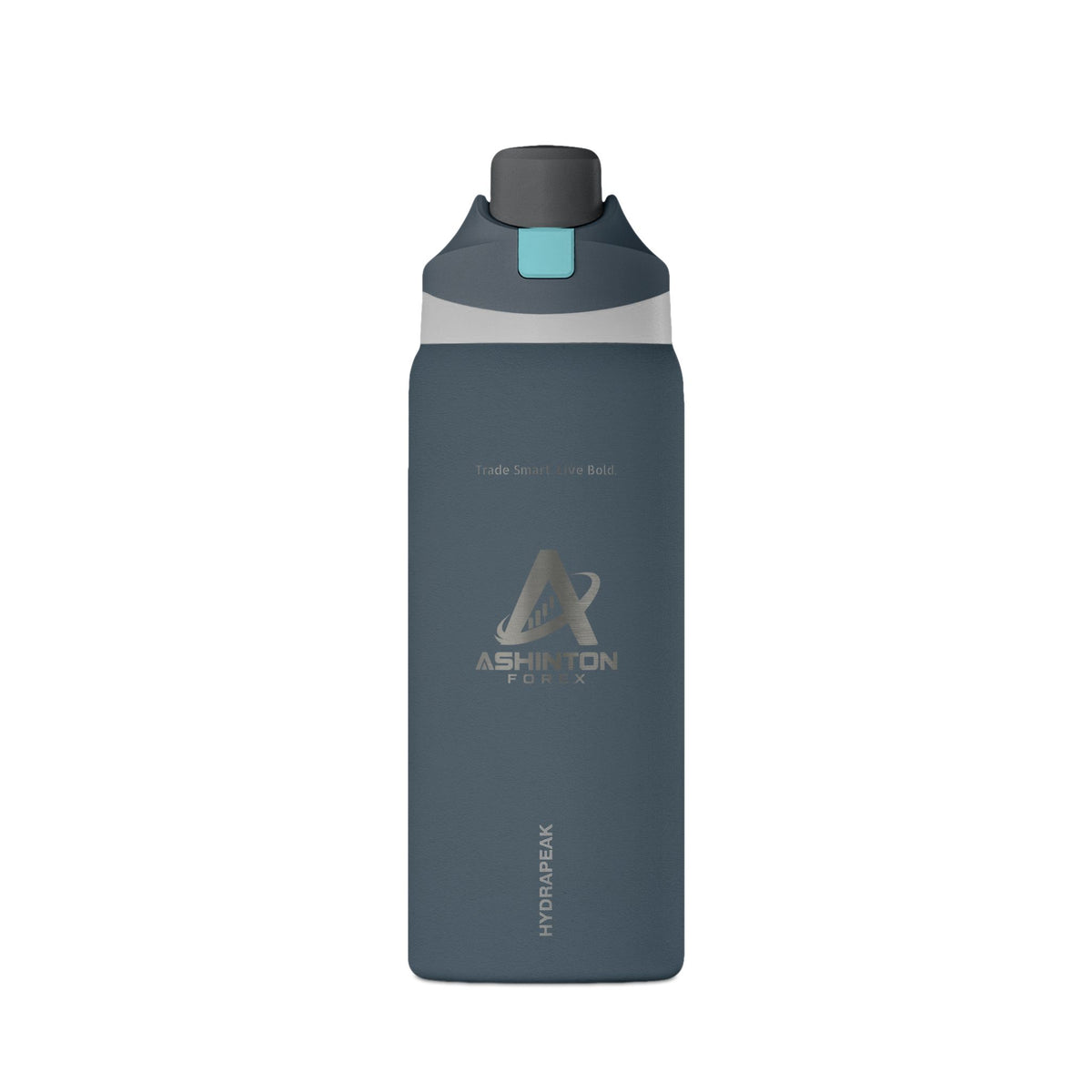Ashinton Oasis Insulated Water Bottle – Leakproof Sports Bottle with Flip Straw