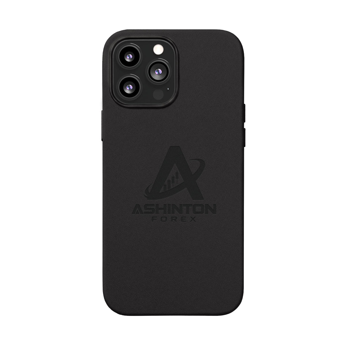Ashinton Monogram Leather Phone Case