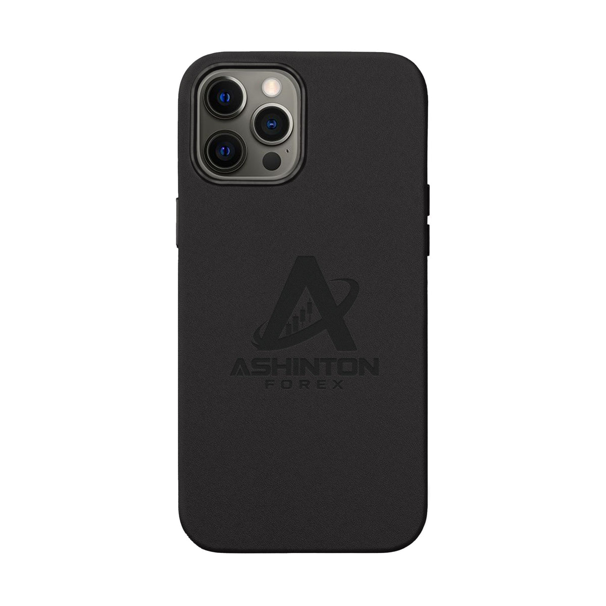 Ashinton Monogram Leather Phone Case