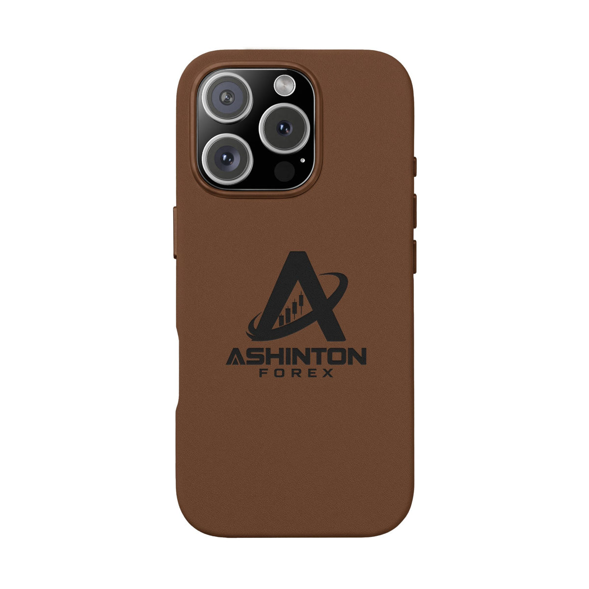 Ashinton Monogram Leather Phone Case