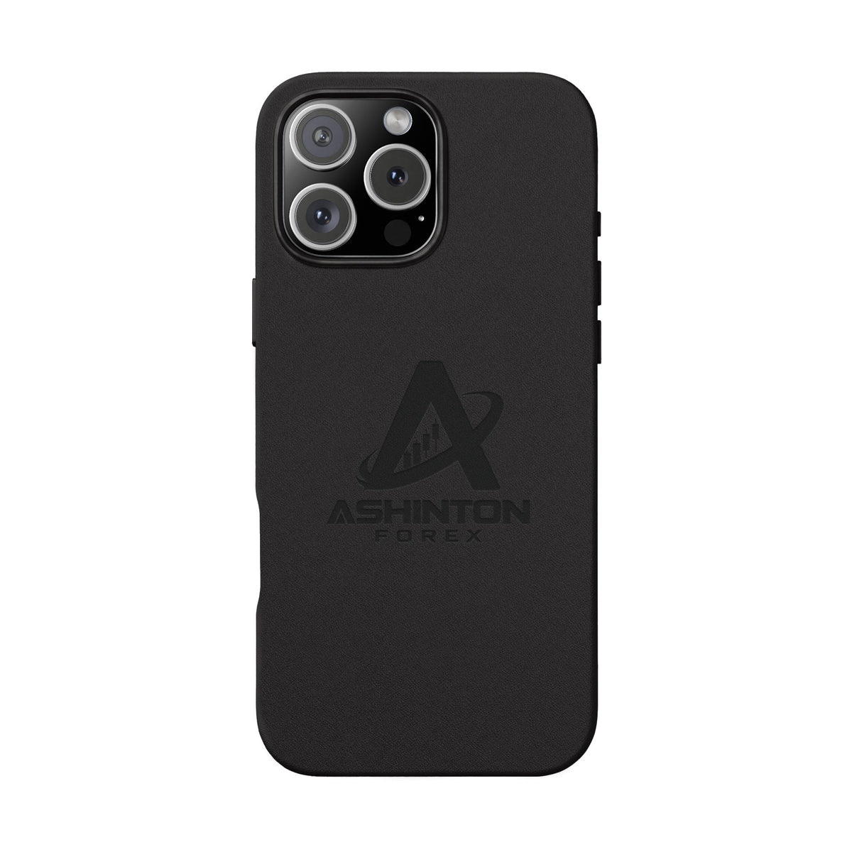 Ashinton Monogram Leather Phone Case
