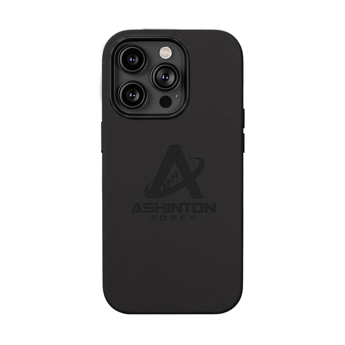 Ashinton Monogram Leather Phone Case