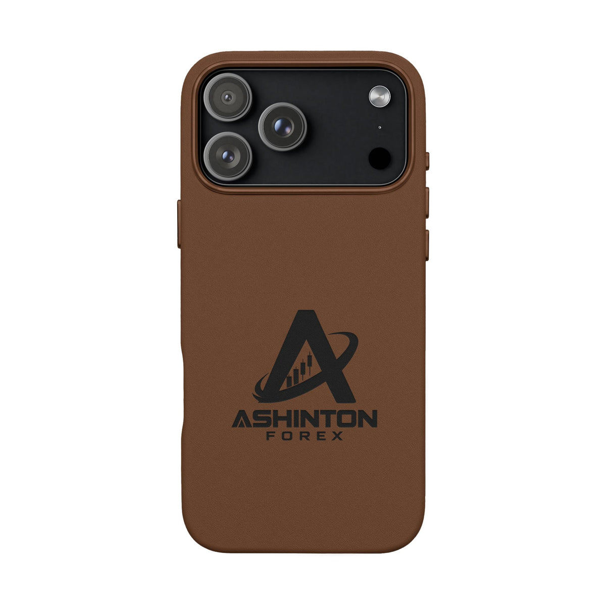 Ashinton Monogram Leather Phone Case