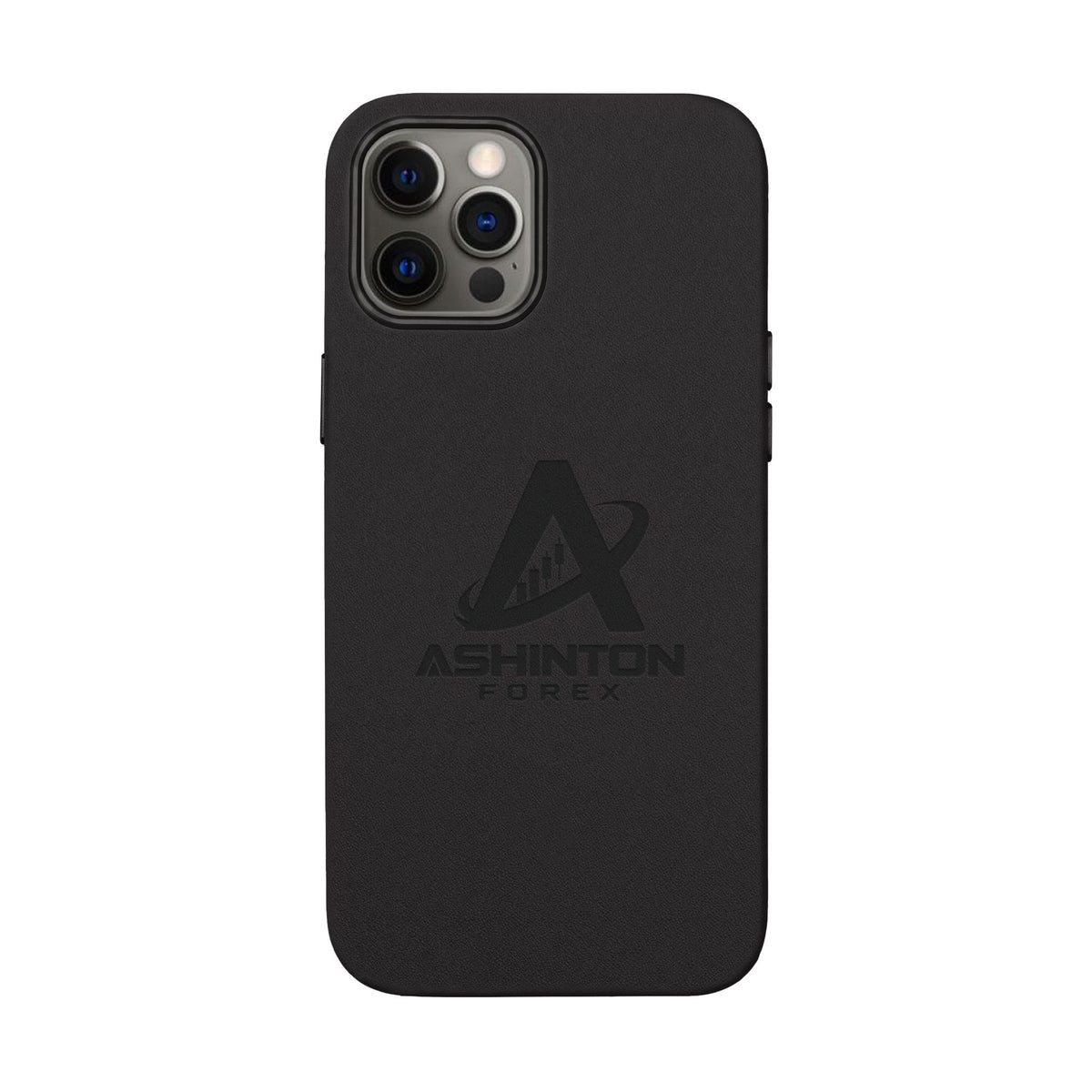 Ashinton Monogram Leather Phone Case