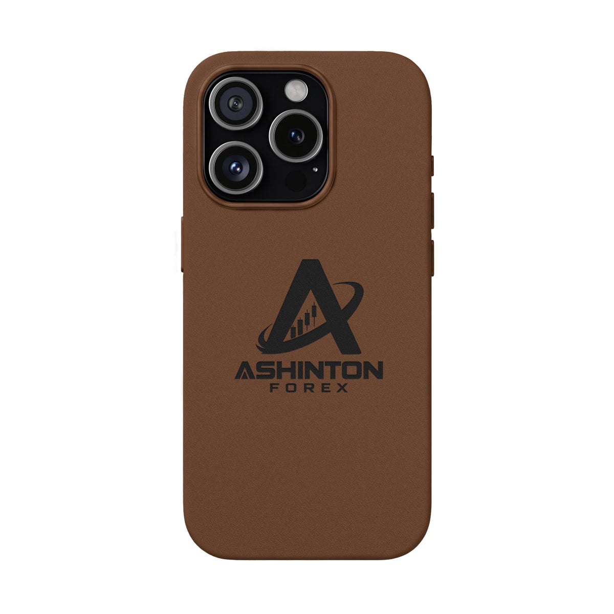 Ashinton Monogram Leather Phone Case